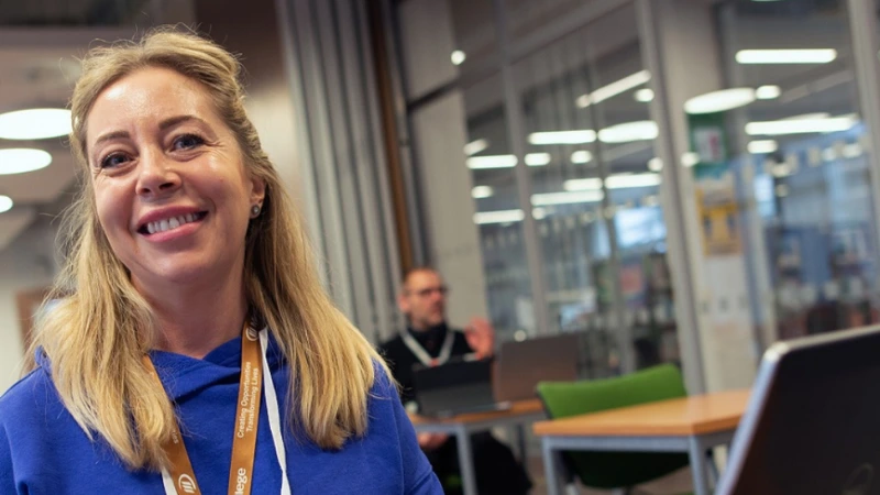 Diploma in Teaching student in the classroom