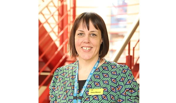 lady smiling at camera