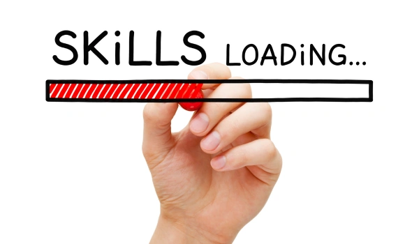 Skills uploading graphic