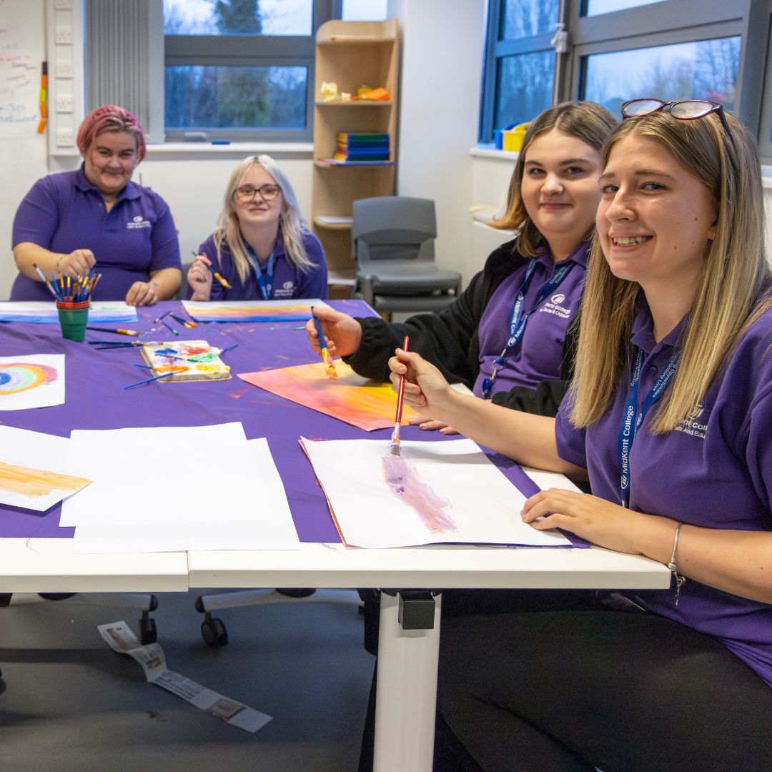 Childcare students