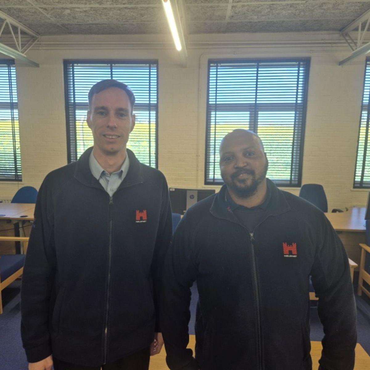 Craig Alexander (left) Buntu Melamane (Right)