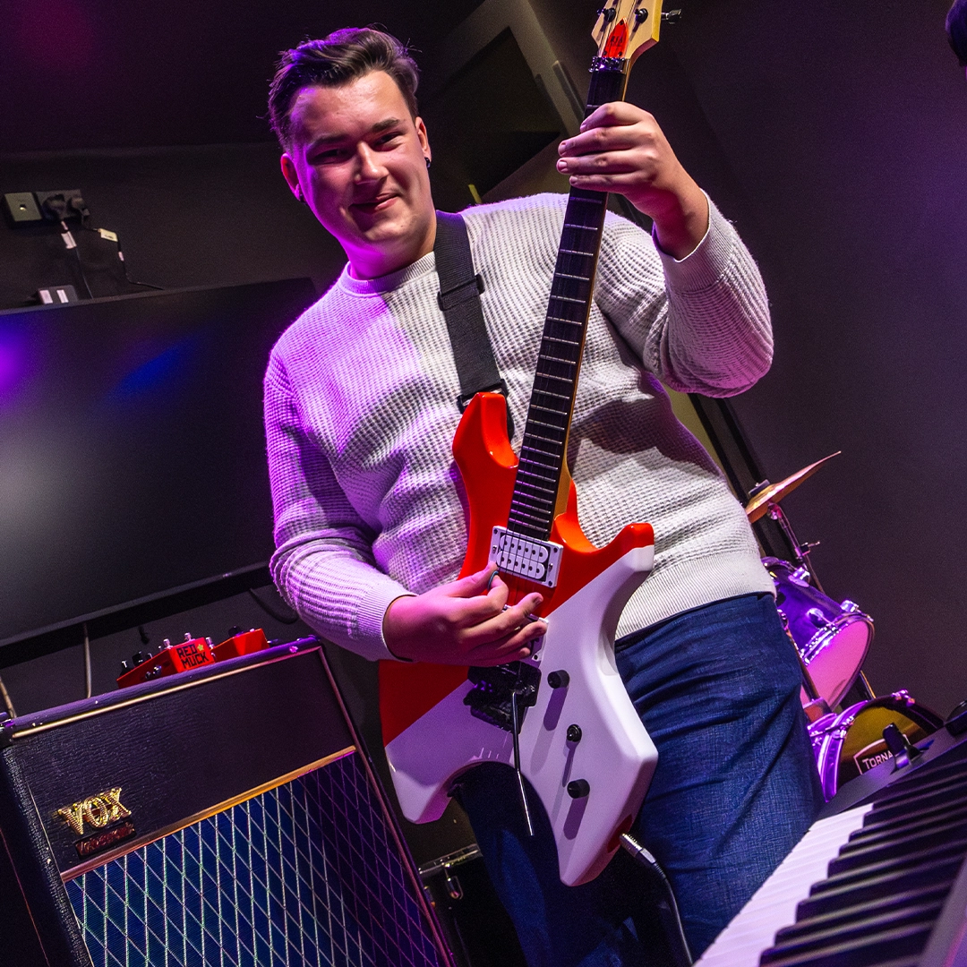 Music production student