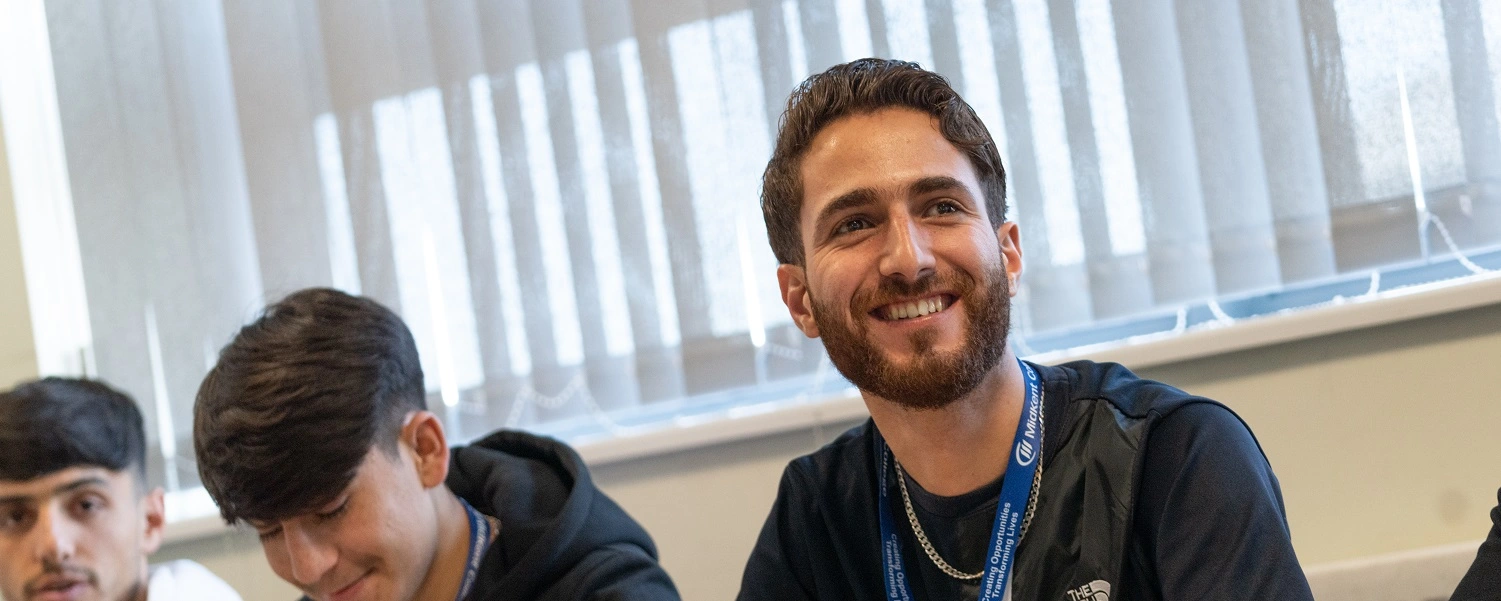 ESOL student in a classroom