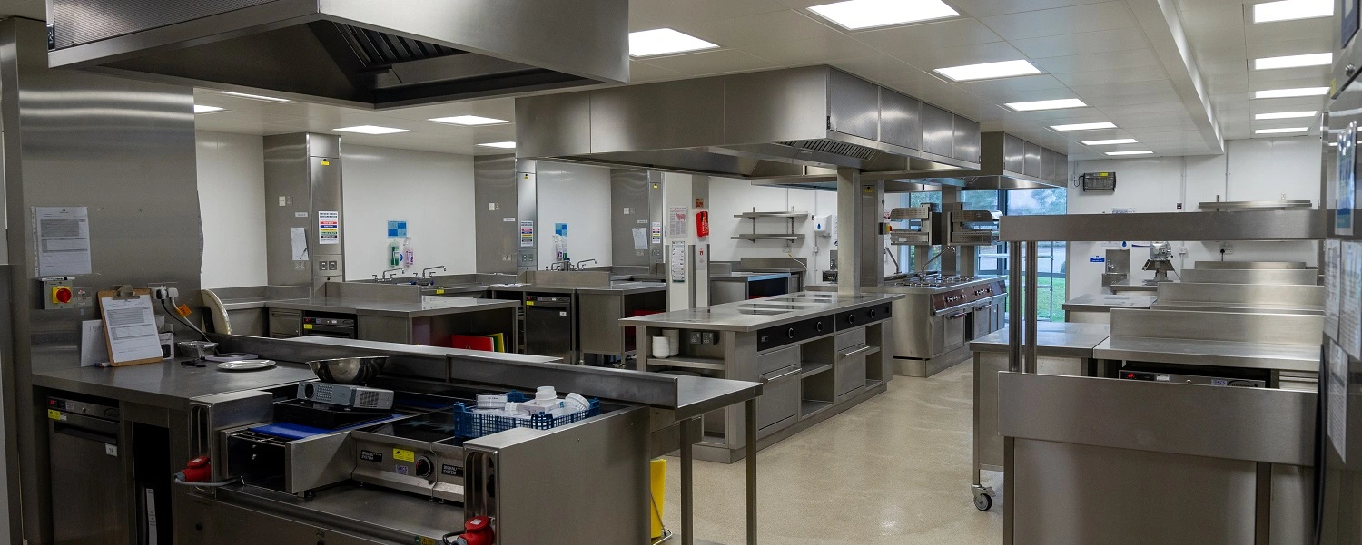 Kitchen at the Maidstone Campus