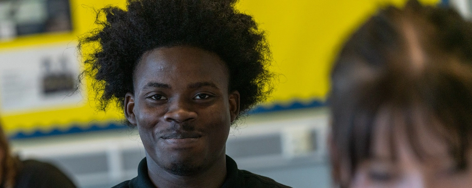 Public Services student in classroom