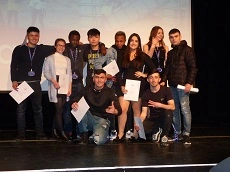 ESOL class receiving reward