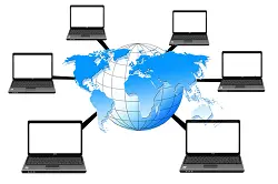 worldwide business graphic
